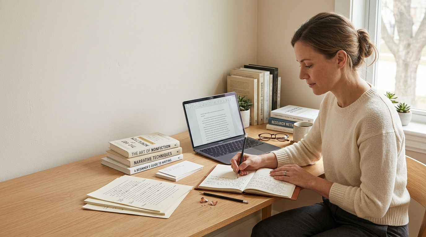 Writing Non Fiction: What Beginners Actually Need to Know