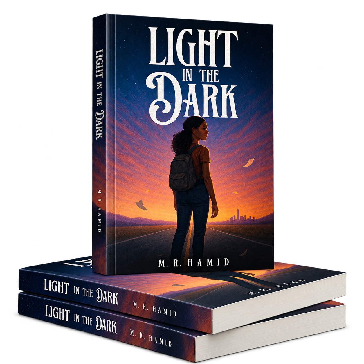 Custom book cover design sample