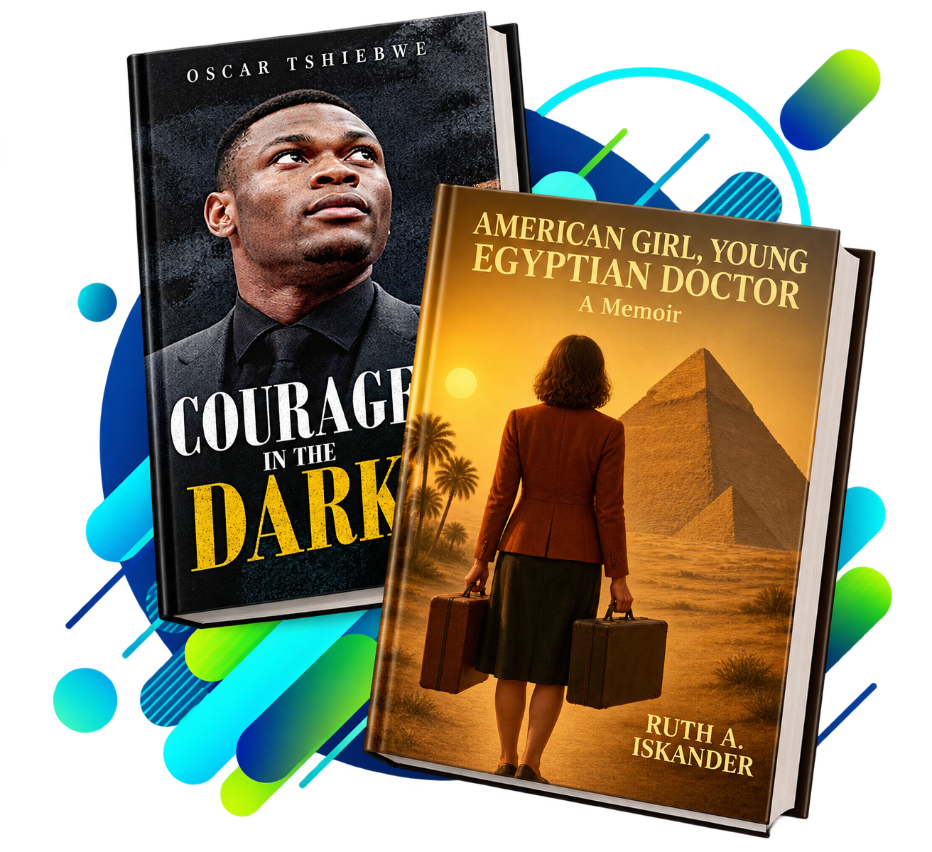 Author's book promoted across multiple reader platforms