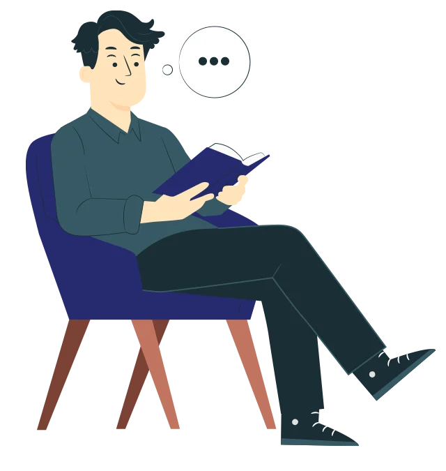 Man Reading