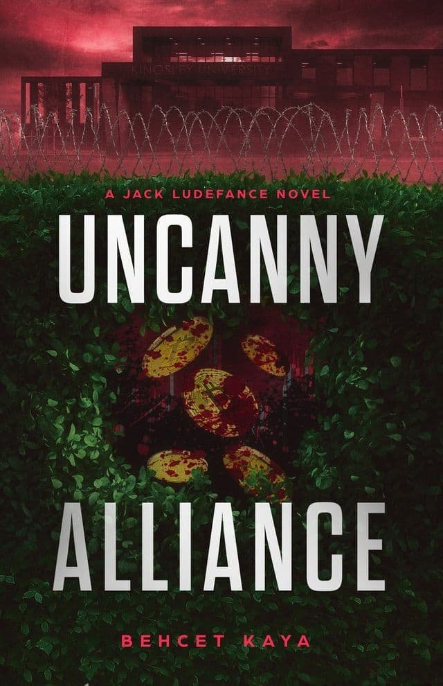 Mystery thriller book cover design sample
